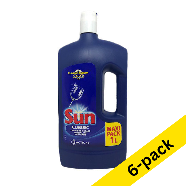 Sun rinse aid, 1 litre (6-pack)  SSU00121 - 1