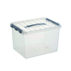 Sunware Q-line transparent storage box, 22 litres 78800609 216532 - 1