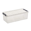 Sunware Q-line transparent storage box, 9.5 litres