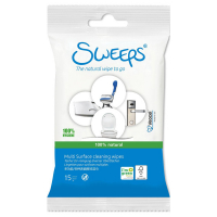 Sweeps Multi Surface cleaning wipes (15 wipes)