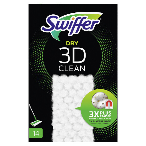 Swiffer Sweeper 3D Clean floor wipes refill (14-pack)  SSW00591 - 1