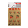 Tanex Love Series gold hearts stickers (2 x 16-pack)