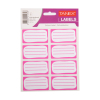 Tanex pink book labels (40-pack)