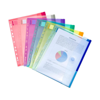 Tarifold assorted A4 document envelope with perforated edge (12-pack) T510229 261034