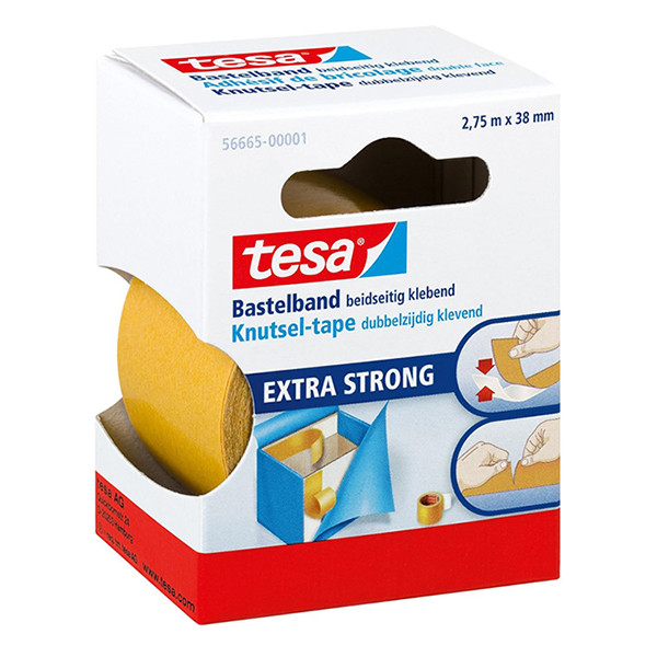 Tesa 56665 double-sided tape with release layer, 38mm x 2.75m 56665-00001-01 202271 - 1