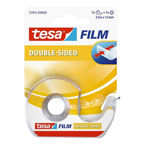 Tesa 57912 double-sided tape and dispenser, 12mm x 7.5m 57912-00000-01 202344 - 1