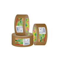 Tesa Eco brown paper packaging tape, 50mm x 50m (3-pack)  203304