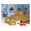 Tesa Eco brown paper packing tape, 50mm x 50m (1 roll) 57180-00000-04 202373 - 3