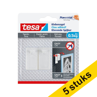 Tesa adhesive nail for sensitive surfaces, 0.5kg (5 x 2-pack)