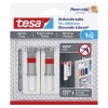 Tesa adjustable adhesive screw for sensitive surfaces, 1kg (2 screws)