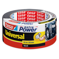 Tesa extra Power Universal black duct tape, 50mm x 25m 56388-00001-07 202381