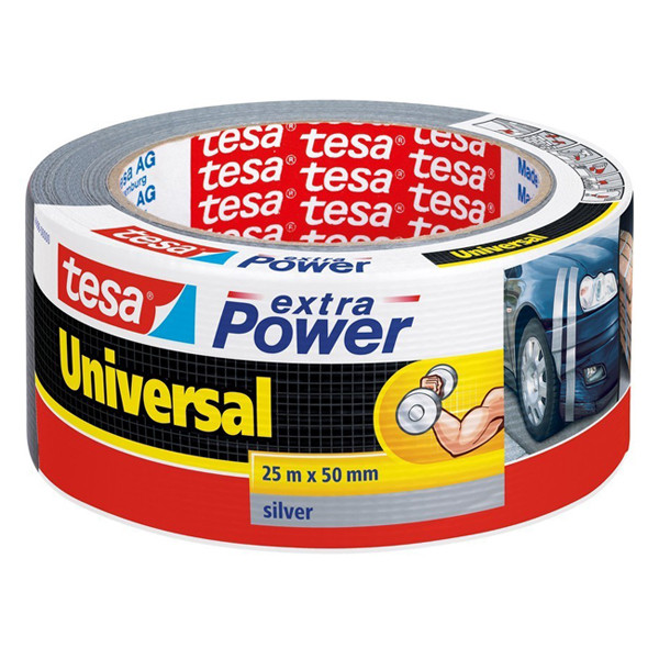 Tesa extra Power Universal grey duct tape, 50mm x 25m 56388-00000-12 202380 - 1