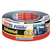 Tesa extra Power Universal grey duct tape, 50mm x 50m 56389-00000-13 203376