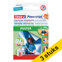 Tesa poster powerstrips (3 x 20-pack)