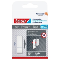 Tesa refill pack adhesive strips for sensitive surfaces, 0.5kg (9-pack)