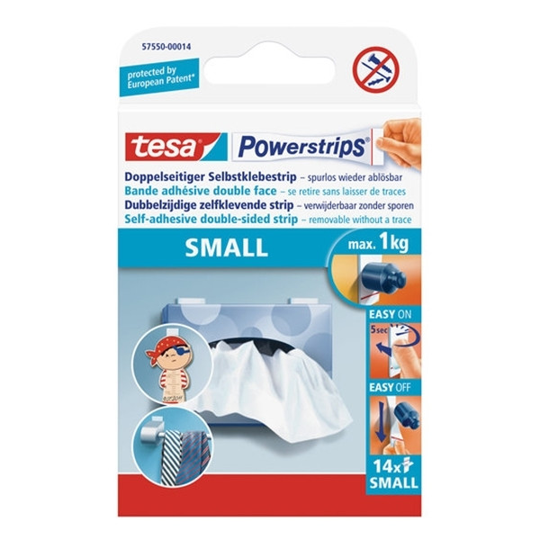 Tesa small powerstrips (14-pack) 57550 57550-00014-01 57550-00014-21 202265 - 1