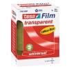 Tesa transparent tape, 19mm x 66m (8-pack)