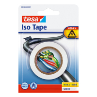 Tesa white insulation tape, 15mm x 10m 56193-00001-22 203389