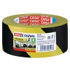 Tesa yellow/black signal warning tape, 50mm x 66m