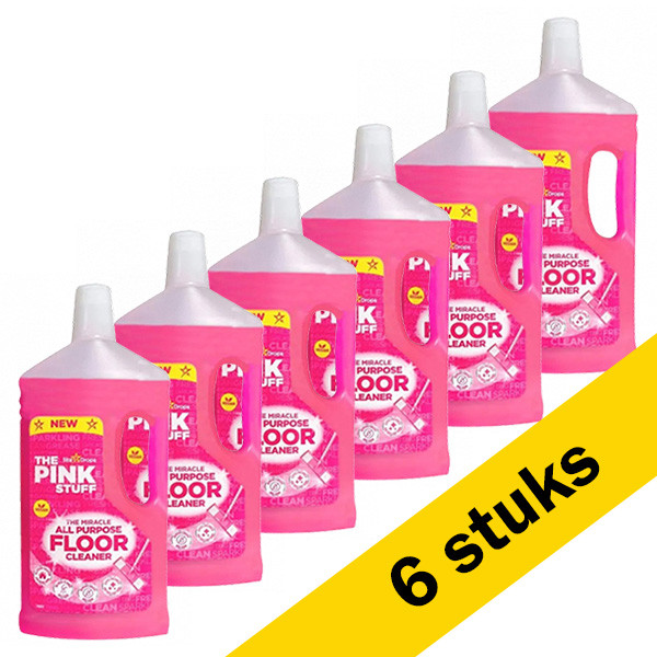 The Pink Stuff floor cleaner (6 x 1 litre)  SPI00022 - 1