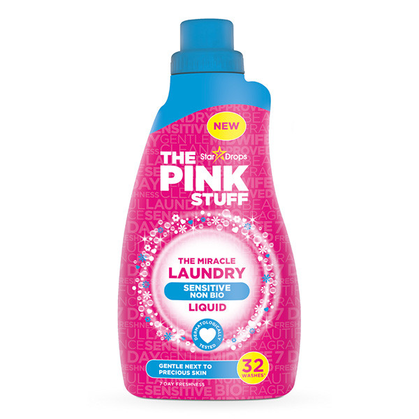 The Pink Stuff liquid sensitive non-bio detergent, 960ml  SPI00015 - 1