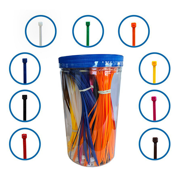 Tiewrap assorted cable ties, 200mm x 4.8mm (450-pack) 0990206 209401 - 2