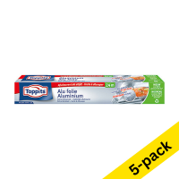 Toppits aluminum foil, 24m (5-pack)