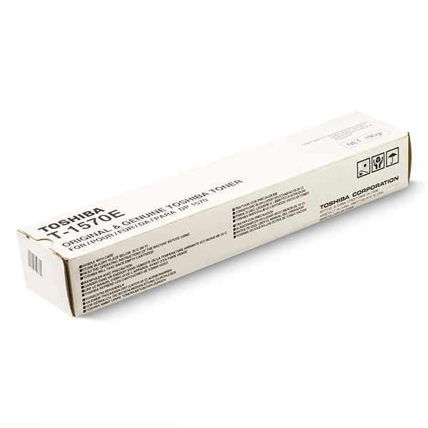 Toshiba T-1570E black toner (original) T-1570E 078780 - 1