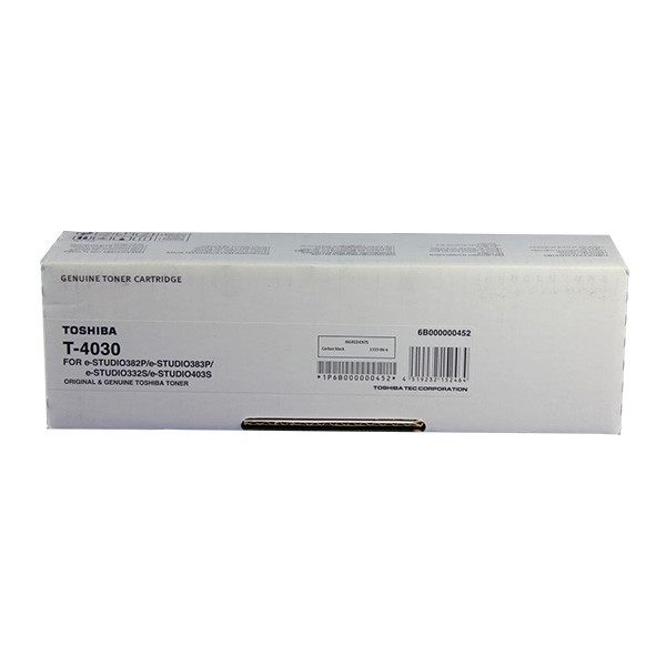 Toshiba T-4030 black toner (original) 6B000000452 078866 - 1