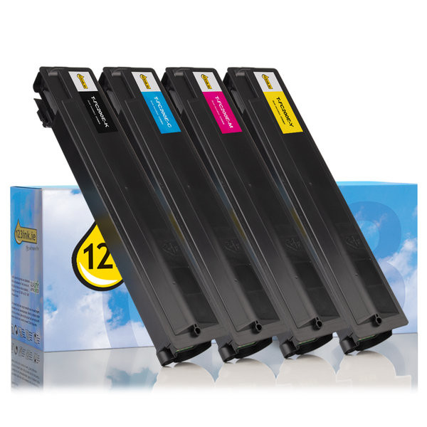 Toshiba T-FC200E-C cyan toner (123ink version) 6AJ00000119C 078403 - 1