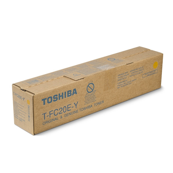 Toshiba T-FC20EY yellow toner (original) 6AJ00000070 078670 - 1