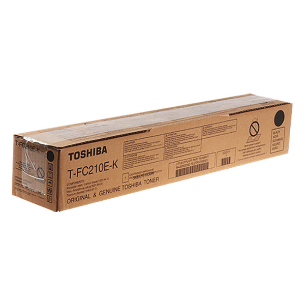 Toshiba T-FC210EK black toner (original) 6AJ00000162 6AJ00000269 078426 - 1