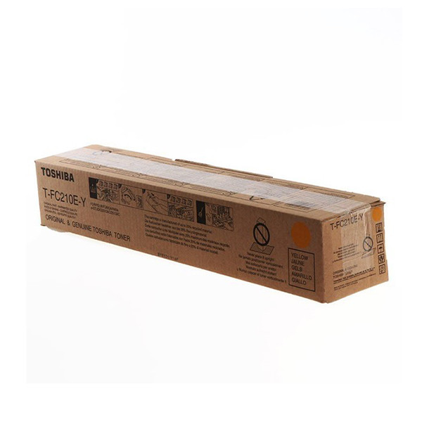 Toshiba T-FC210EY yellow toner (original) 6AJ00000168 078432 - 1