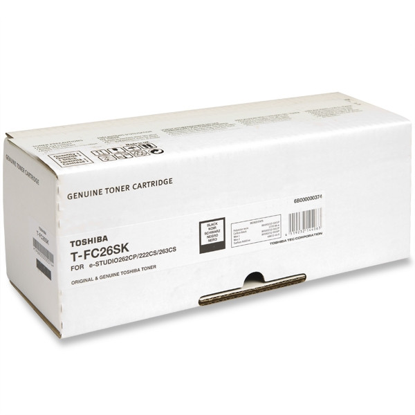 Toshiba T-FC26SK black toner (original) 6B000000374 078686 - 1