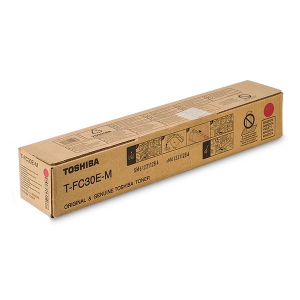 Toshiba T-FC30EM magenta toner (original) 6AJ00000097 078852 - 1