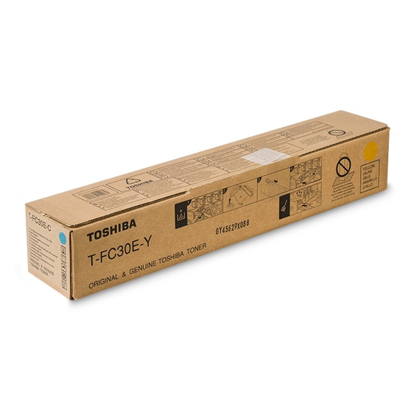 Toshiba T-FC30EY yellow toner (original Toshiba) 6AJ00000095 078854 - 1