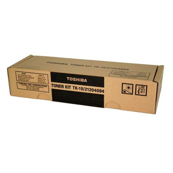 Toshiba TK-15 black toner (original Toshiba) TK-15 078588 - 1