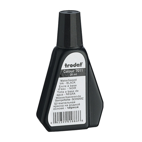 Trodat 7011 black stamp ink 12101 206587 - 1