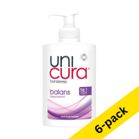 Unicura Balance hand soap, 250ml (6-pack)