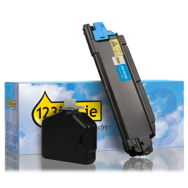 Utax PK-5012C (1T02NSCUT0) cyan toner (123ink version) 1T02NSCUT0C 090447 - 1