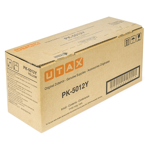 Utax PK-5012Y (1T02NSAUT0) yellow toner (original) 1T02NSAUT0 090450 - 1