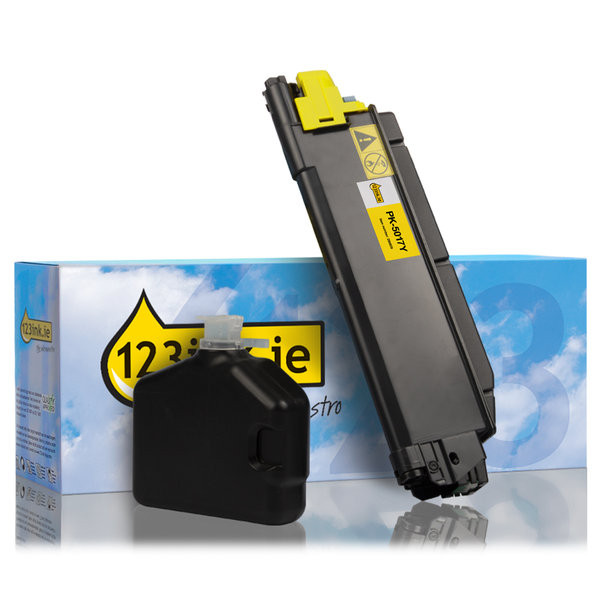 Utax PK-5017Y (1T02TVAUT0) yellow toner (123ink version) 1T02TVAUT0C 090509 - 1