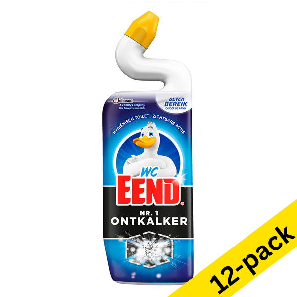 WC-Eend Toilet Duck No. 1 descaler toilet cleaner, 750ml (12-pack)  SWC00039 - 1