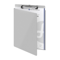 Westcott aluminium A4 portrait clipboard with cover AC-E17005 221044