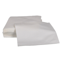 White label 1-layer white napkins (500-pack) 150834 402727