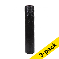 Black hand wrapping film, 50cm x 300m (3-pack)