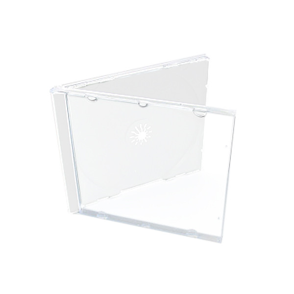 White label CD box with transparent tray  050060 - 1