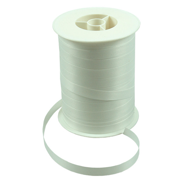 White label Curling ribbon white, 10mm x 250m 710309 402714 - 1