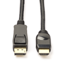 White label DisplayPort to HDMI cable, 1m 11.99.5785 51956 K5561HQSW.1 K010403041