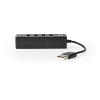 White label Nedis USB 2.0 hub (4 ports) UHUBU2420BK K120200058 - 2